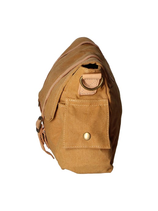 Gave Lux Bolsa de hombro unisexo COGNAC - Image 3