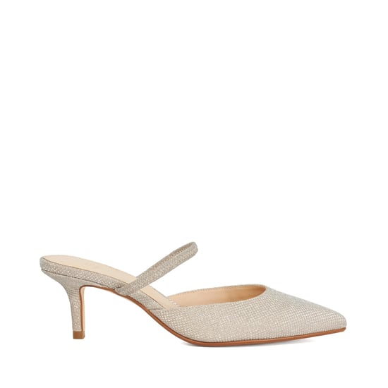 Dune Ladies Cescas - Pointed Toe Elastic Strap Kitten Heel Mules - Image 2