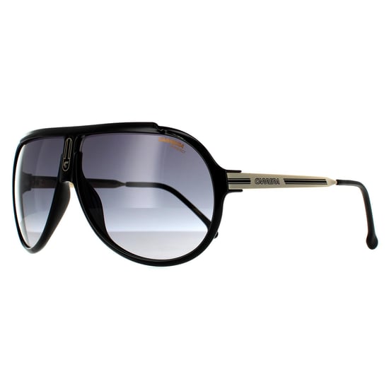 Gafas de sol Carrera Aviator Unisex Negro Gris Oscuro Degradado - Image 2