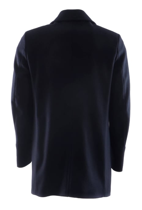 Dolce & Gabbana Men's Navy Wool Coat - Image 2