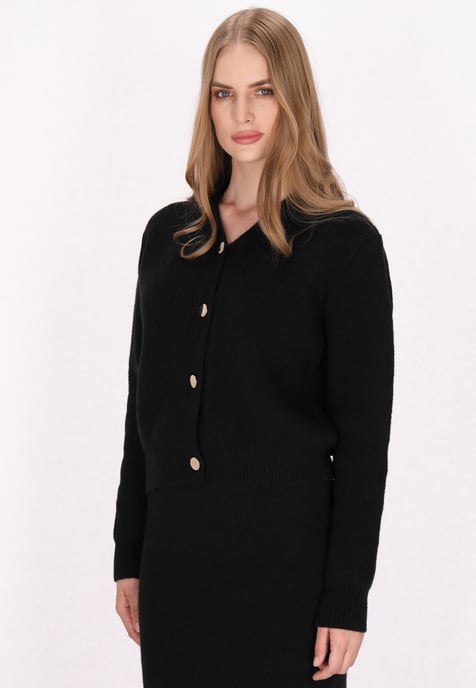 Dreimaster Cardigan women black - Image 3