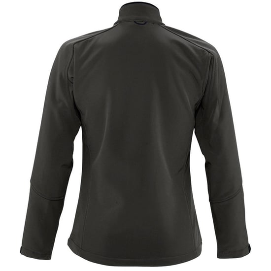 SOLS Womens/Ladies Roxy Soft Shell Jacket (Breathable, Windproof And Water Resistant) (Charcoal) - Image 2