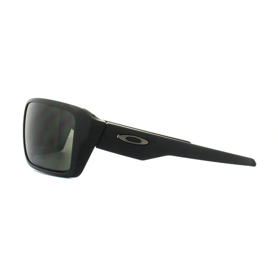 Oakley Sunglasses Double Edge OO9380-01 Matt Black Dark Grey