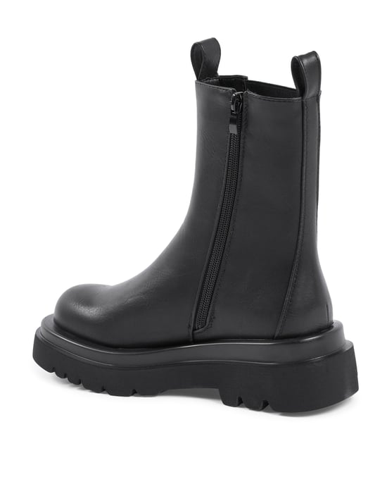 19V69 Italia Womens Ankle Boot Black