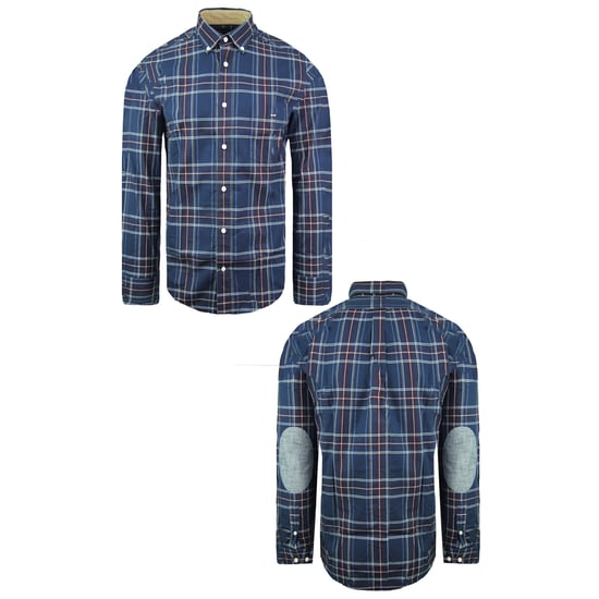 Camisa Oxford azul marino regular para hombre de Eden Park - Image 3