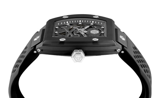 Philipp Plein The Skeleton Ecoceramic Men's Black Watch PWVBA0423