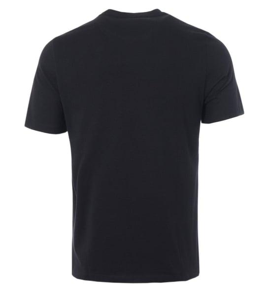Lyle & Scott Detalle reflectante Camiseta negra para hombre - Image 2