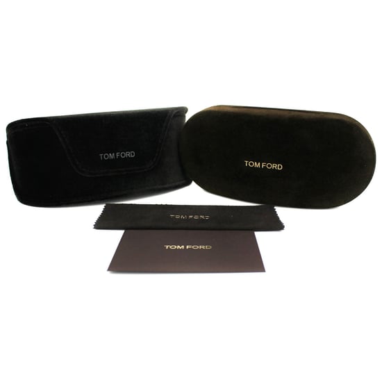 Gafas de sol Tom Ford 0595 Eric 01J Negro Brillante Marrón - Image 4