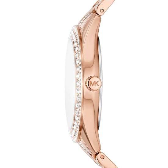 Michael Kors MK4710 Harlowe Rose Gold-Tone Ladies Watch - Image 3