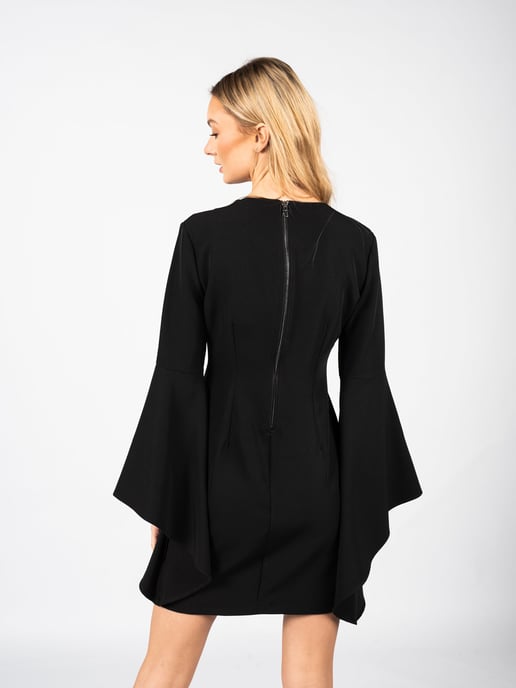 Vestido La Haine Inside Us LW608 Mujer Negro - Image 4