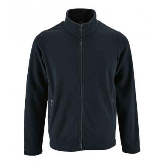 SOLS Mens Norman Fleece Jacket (Navy) - Image 1