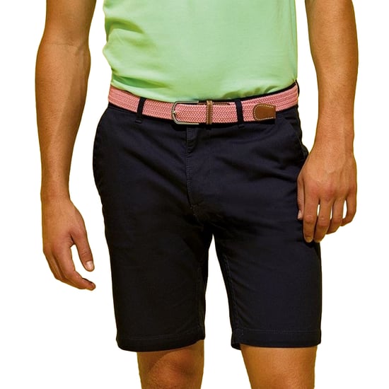 Asquith & Fox Mens Casual Chino Shorts (Black) - Image 2