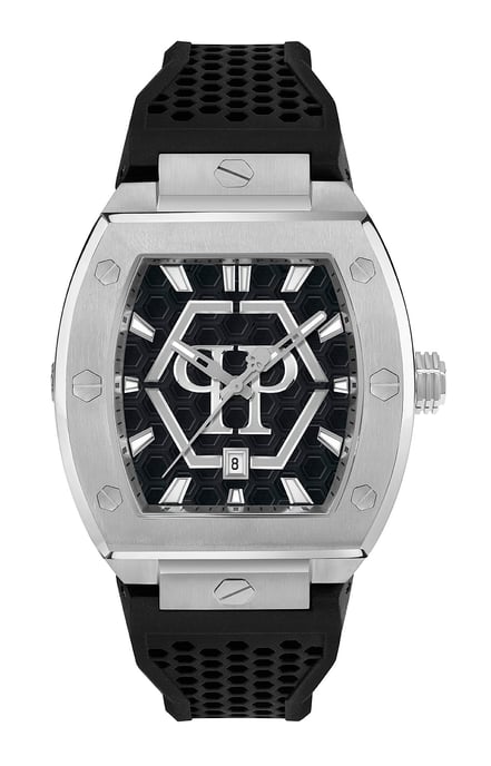 Philipp Plein The Hexagon Phantom Men's Black Watch PWPUA0524 - Image 1