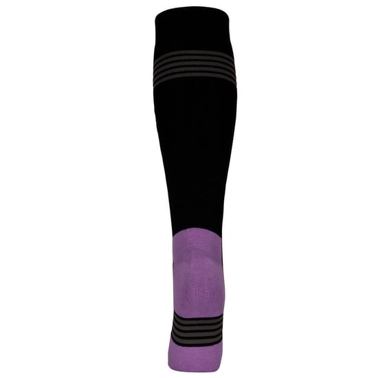 Trespass Unisex Adult Icy Ski Socks (Black/Purple) - Image 2