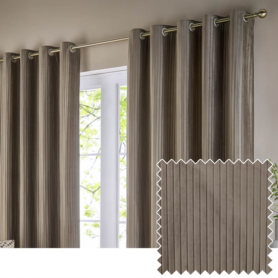 Cortinas de Ojal de Terciopelo Corinthian Paoletti para Oscurecimiento de Habitaciones - Image 1