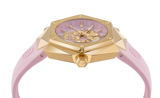 Philipp Plein $kull Spikes Women's Pink Watch PWADA0124 - Image 2