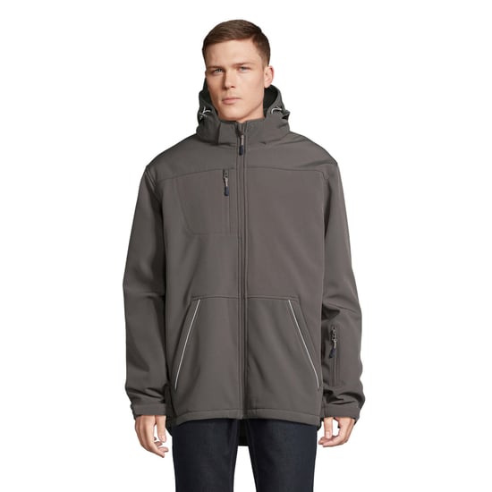 SOLS Mens Rock Padded Soft Shell Jacket (Charcoal Grey) - Image 1