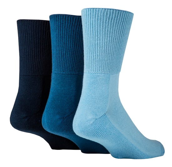Calcetines de Bambú Extra Anchos para Diabéticos de IOMI | 3 Pack | 4 Colores - Image 1