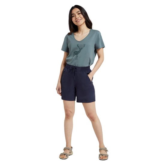 Mountain Warehouse Womens/Ladies Explorer Shorts (Dark Blue)