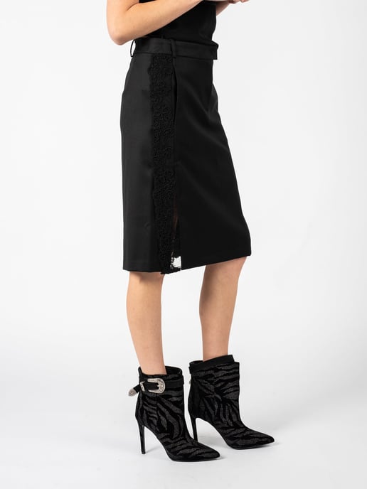 Pinko Falda Glorietta Mujer Negro - Image 5