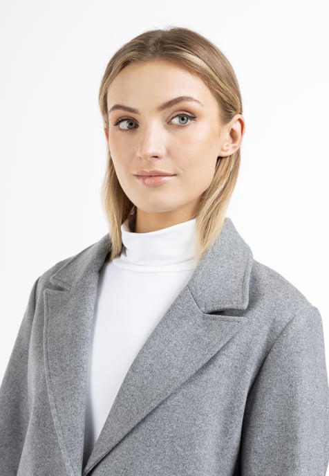 DreiMaster Classic Long Wool Blend Blazer nascita - Image 4