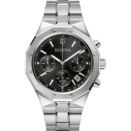 Bulova Precisionist Men's Silver Watch 96B410 - Image 1