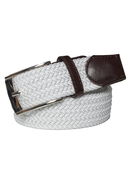 Cinturón Unisex Enzo - Blanco - Image 2
