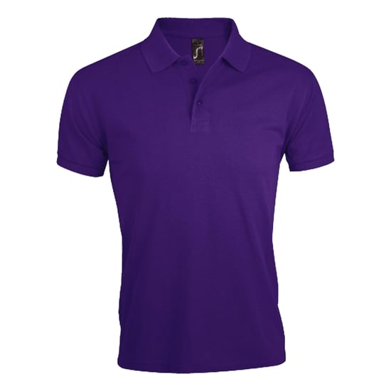 SOLS Mens Prime Polo Shirt (Dark Purple) - Image 1