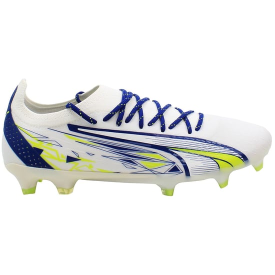 Botas de fútbol Puma Ultra Ultimate CP FG/AG para hombre en blanco - Image 1