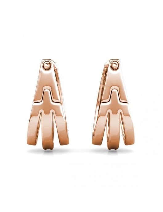 Pendientes Aurielle - Oro rosa y cristal - Image 5