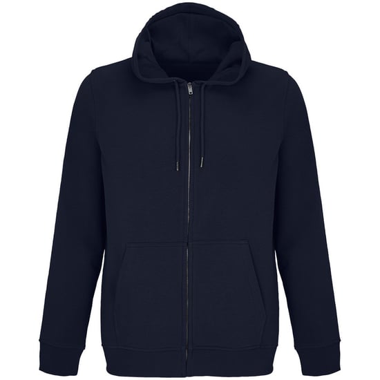 SOLS Unisex Adult Calipso Full Zip Hoodie (French Navy) - Image 1