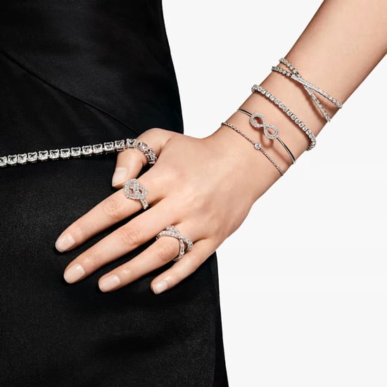 Swarovski 'Hyperbola' Women's Base Metal Ring - Silver 5677632 - Image 6