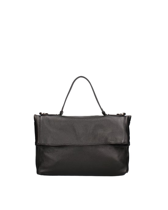 Viola Castellani Shoulder bag convertible into a backpack Women BLACK