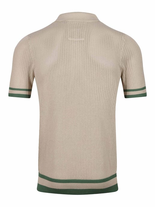 Luke 1977 Juggernaut Knit Polo Brown