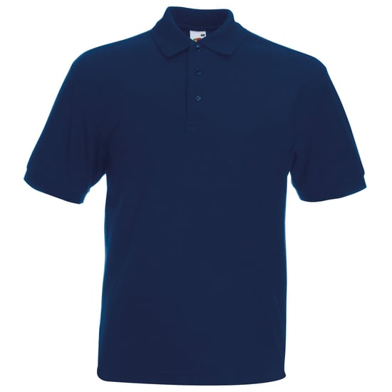 Fruit Of The Loom Mens 65/35 Heavyweight Pique Short Sleeve Polo Shirt - Image 1