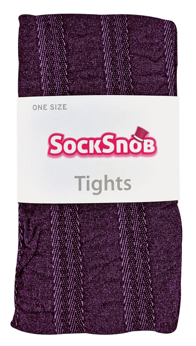 Sock Snob - Mallas de moda opacas de 80 deniers de colores para mujer - Rayas - Image 2