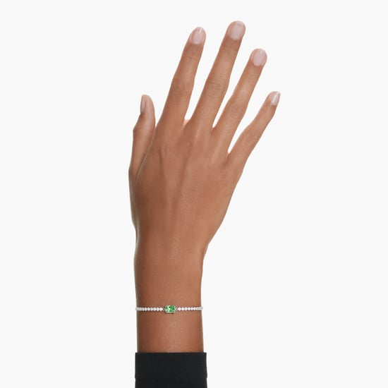 Swarovski 'Matrix' Women's Base Metal Bracelet - Silver 5693411 - Image 5