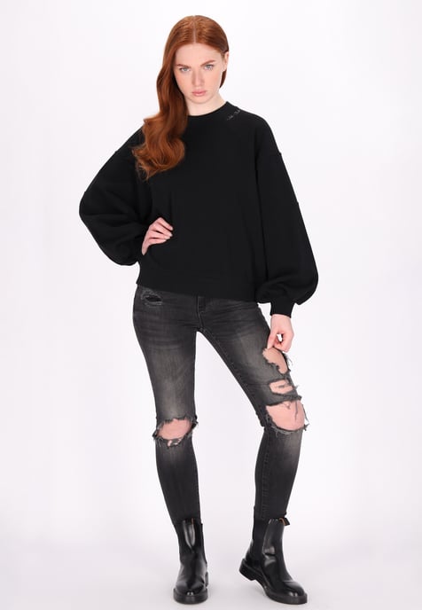 Dreimaster Sweatshirt women black - Image 2