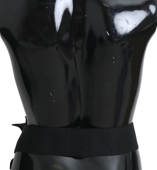 Cinturón SATORIA Ancho con Broche de Cristal Negro para Mujer de Dolce & Gabbana - Image 3