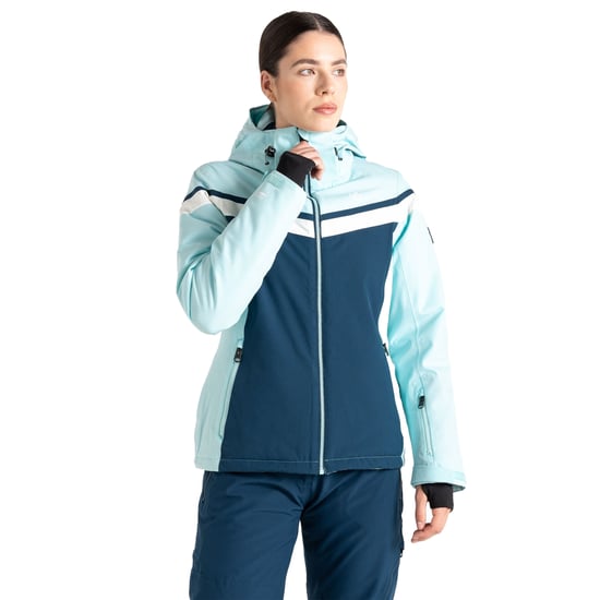 Dare 2B Womens/Ladies Flurry Ski Jacket (Water Ballet/Moonlight Denim) - Image 4