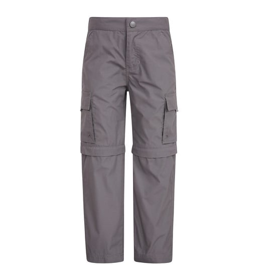 Mountain Warehouse Childrens/Kids Convertible Active Trousers (Dark Grey) - Image 1
