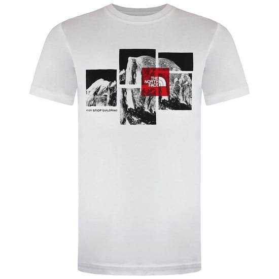 The North Face Multi Box Dome Kids White T-Shirt - Image 2