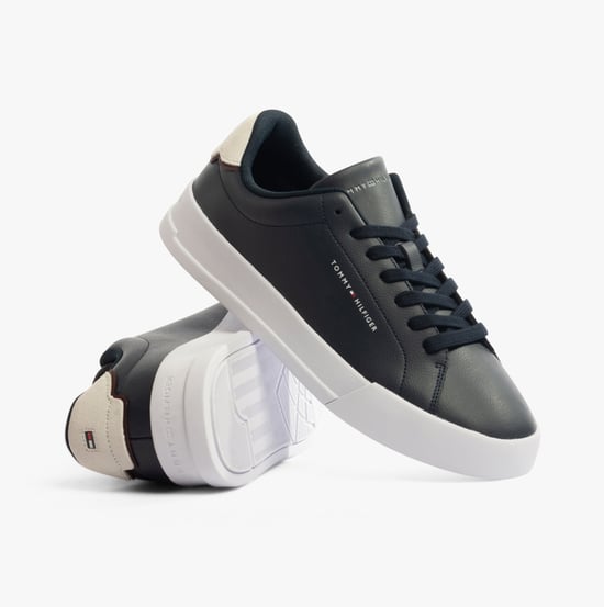 Zapatillas Tommy Hilfiger LOGO COURT para hombre Desert Sky - Image 1