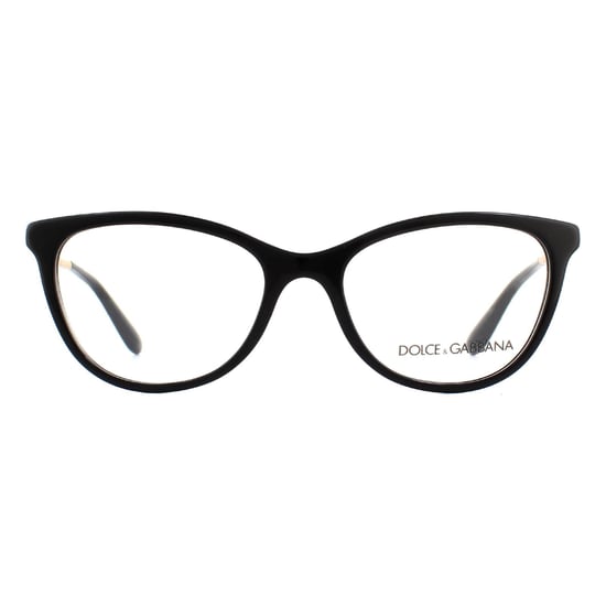 Dolce & Gabbana Cats Eye Black Womens Glasses Frames