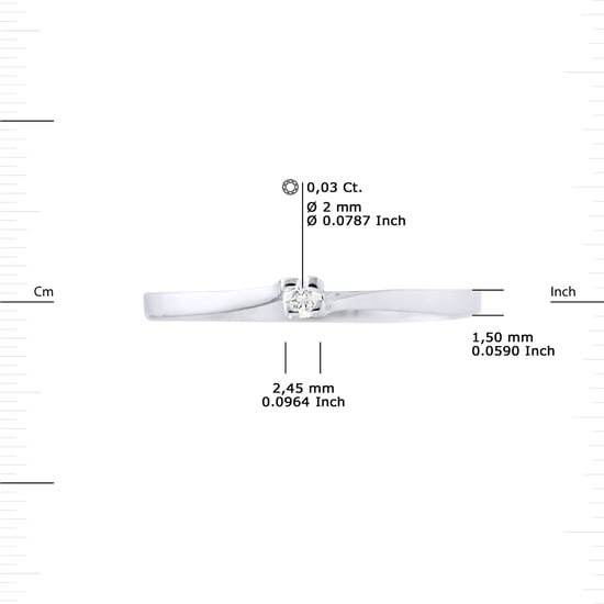 DIADEMA - Ring - Diamonds - White Gold