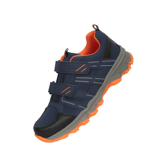 Mountain Warehouse Childrens/Kids Cannonball Walking Shoes (Dark Blue) - Image 1