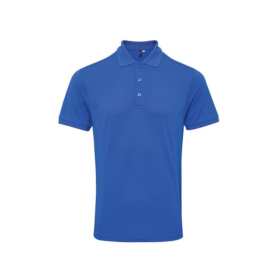 Premier Mens Coolchecker Plus Pique Polo With CoolPlus (Royal) - Image 1