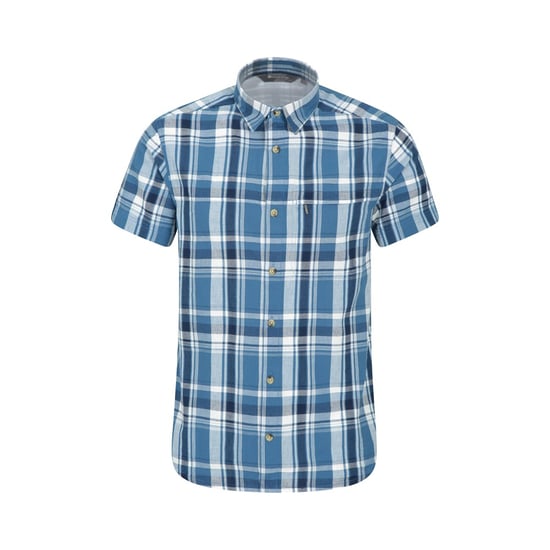 Mountain Warehouse Mens Holiday Cotton Shirt (Dark Blue) - Image 3