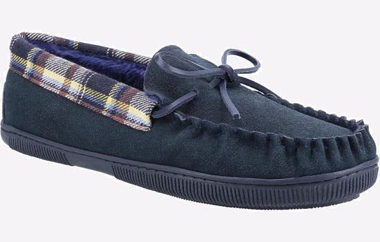 Cotswold Sodbury Moccasin Slipper Mens - Image 2