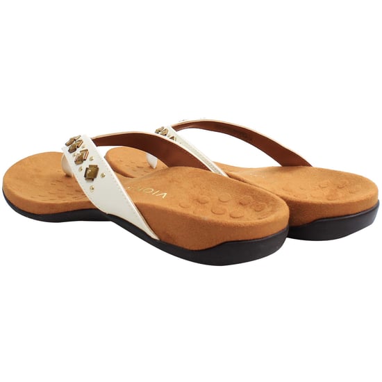 Vionic Rest Floriana Womens White Flip-Flops - Image 3